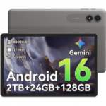 TABWEE T50 11-tolline Android tahvelarvuti, 16&ndash;24 GB RAM + 128 GB ROM