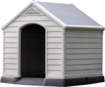 Aia koerakuut PVC/vaik Beež/ pruun 99 x 95 x 99 cm