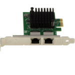 KALEA-INFORMATIQUE PCIe v&otilde;rgukaart &ndash; kahekordne 2.5GbE RJ45 porti