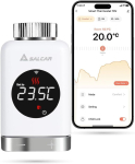 SALCAR radiaatori termostaat, nutikas LCD-ekraan, juhtmega, (TRV801W)