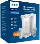 Philipsi kiirveefilter + 3 vahetuspadrunit, 3 l, 1 l/min voolukiirus, USB-C laadimine