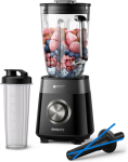 Philips 5000-seeria blender koos Blender ja Go-tassiga - 1200 W, 2 liitrit, ProBlend Plus. Must (HR3031/00) (C Grade)
