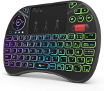 Rii New Mini Wireless X8 juhtmevaba ergonoomiline prantsuse (AZERTY) klaviatuur