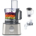 Kenwood MultiPro kompaktne k&ouml;&ouml;gikombain, 2,1 l, 800 W, h&otilde;bedane (FDM304SS)