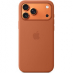 Apple iPhone 17 Pro Max Silicone Case with MagSafe and Camera Control, Terra Cotta