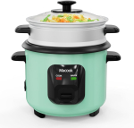 Macook riisikeetja aurutuskorviga 0,6 liitrit 3 tassi 300 W