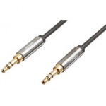 Amazon Basics 3,5 mm isasest isasesse stereo helikaabel, kullatud pistikud, 122 cm