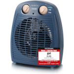 Ventilaatorsoojendi EMERIO, 2000 W, kompaktne ja kerge, kaasaskantav, kuni ~25 m&sup2;