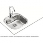 Teka 10107007 1C valamu 45 cm roostevaba teras (B-klassi)