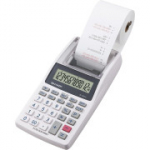 Sharp Mini 12-kohaline LCD lauakalkulaator - kahev&auml;rviline tr&uuml;kkimine (must/punane)