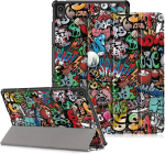 DINGGUAGUA &uuml;mbris Lenovo Tab P11 (TB-J606) / P11 Plus (TB-J607) 11 tollile 2021, automaatse une-/&auml;rkamisfunktsiooniga, graffitiga