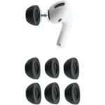 Comply Premium m&auml;luvahust vahetusk&otilde;rvaotsad Airpods Pro (v2) k&otilde;rvaklappidele, 3 paari