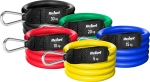 Vastupidavuslintide treeningkomplekt &ndash; Power Tube komplekt, 5&ndash;30 kg, 5 linti, REBEL ACTIVE