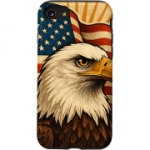 Ameerika kotka ja USA lipu kujutisega &uuml;mbris iPhone SE-le (2020) / 7 / 8
