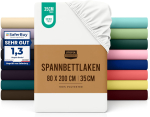 Utopia Bedding voodilina, 80 &times; 200 cm, valge, pol&uuml;ester