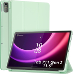 WD&CD &uuml;mbris Lenovo Tab P11 (2. p&otilde;lvkond) 11,5-tollisele TB350FU/TB350XU 2022 tahvelarvutile, roheline.