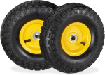 Relaxdays 2 vararatast k&auml;ru jaoks &ndash; 260 &times; 85 mm, pneumaatiline, kuni 136 kg (A+ klass)