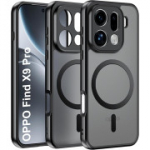 Effcotuo Oppo Find X9 Pro magnetiline &uuml;mbris on MagSafe'iga &uuml;hilduv.