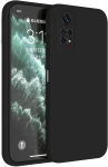 Redmi Note 11 / Note 11S (4G) &uuml;mbrise topme kate, silikoon &ndash; must