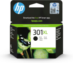 HP 301XL suure tootlikkusega must originaaltoonerikassett (CH563EE)