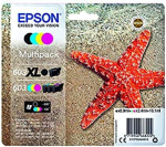 603 XL originaal Epson Starfish tindikassettide komplekt, 4 v&auml;rvi: must, ts&uuml;aan, magenta, kollane
