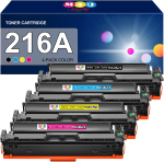 216A toonerikassettide 4-pakk kiibiga HP Color LaserJet Pro jaoks