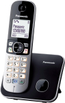 Panasonic KX-TG6811 juhtmeta DECT-telefon (must)