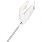 Clatronic EM 3062 elektrinuga, v&otilde;imas mootor, roostevabast terasest topeltterad, n&otilde;udepesumasinas pestav, valge