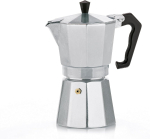 Kela Italia espressomasin &ndash; 3 tassi, 150 ml, matt alumiinium (B-klassi)