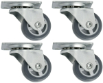 cyclingcolors m&ouml;&ouml;blirattad, 30 mm, kumm, hall, 4 tk komplekt (A+ klass)