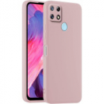 HULLIN v&auml;rviline silikoonist mobiiltelefoni &uuml;mbris, sobib Realme 7i / Realme C12 / Realme C15 (6,5 tolli) - liivapulber