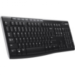 Logitech K270 juhtmevaba klaviatuur Windowsile, 2.4 GHz, PC/s&uuml;learvuti, US Intl QWERTY, must