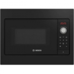 Bosch BFL523MB3F, seeria 2, mikrolaineahi, sisseehitatud, must