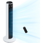 Levoit 20 dB v&auml;ga vaikne kaugjuhtimispuldi ja puhkerežiimiga ventilaator. 4 režiimi, 12 kiirust, 12-tunnine taimer. 26 P 16,5 x 16,5 x 92 cm.