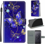 TOMYOU kaitsev rahakoti&uuml;mbris Samsung Galaxy S9 jaoks, l&ouml;&ouml;gikindel magnetklamber ja tugijalg, (5,8 tolli)