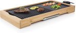 Tristar BP-2641 Tristar Bamboo Grill XL Black 6 inimesele, valualumiinium, bambus, must, 51 x 25,5 cm