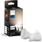 Philips Hue GU10 &mdash; nutikas kohtvalgusti &mdash; (2 tk), valge