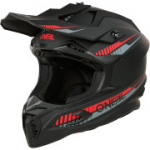 O'NEAL C-SRS Helmet SOLID Black/Red M (A+ GRADE)
