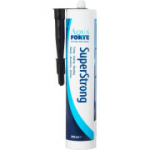 Elastne liim tiikide ja akvaariumite jaoks AquaForte Super Strong MS Polymer, 290 ml, must, sobib EPDM-ile ja PVC-le (aegunud)