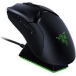 Razer Viper Ultimate Hyperspeed Lightest Wireless Gaming Mouse & RGB Charging Dock: Fastest Switch - 20K DPI Optical Sensor - Chroma Lighting - 8 Programmable Buttons - 70 Hr Battery Black