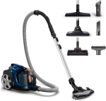 Philips PowerPro Compact kotita tolmuimeja, sinine/must FC9745/09, 900 W ( B Grade)