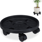 Relaxdays 2-osaline &uuml;mmarguste taimealuste komplekt, l&auml;bim&otilde;&otilde;t 30 cm