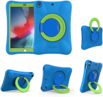 Kott &uuml;hildub uue iPad 9,7-tollise 2018/2017 (6./5. p&otilde;lvkond)/iPad Air 2/iPad Airiga (sinine+roheline).