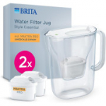 BRITA Style Essential kann, 2 padrunit, valge, 2,4 l
