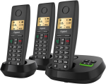 Gigaset Pure 220A Trio - 3 juhtmeta DECT-telefonit koos automaatvastajaga