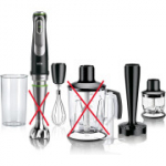 Braun MultiQuick 9 MQ9147X, saumikser 1200 W