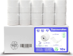 Kassaaparaadi rullid SWIPARO termopaber 80 mm x 80 m x 12 mm. 10 rulli