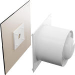DOSPEL Veroni Glass 100 WC-ventilaator