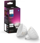 Philips Hue LED nutikas kohtvalgusti &mdash; valge ja v&auml;rviline valgus &mdash; (2 tk) &mdash; MR16