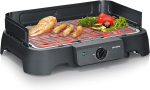Severin PG 8593 elektrigrill, 2000 W, 35&ndash;200&deg;C, 38 x 22 cm, must (A+ klass)